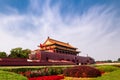 Ã¥Â¤Â©Ã¥Â®â°Ã©âÂ¨Ã¥ÅâÃ¤ÂºÂ¬Ã¦â¢â¦Ã¥Â®Â«Ã¥Å¸Å½Ã©âÂ¨Ã£â¬ÂÃ¤Â¸Â­Ã¥âºÂ½Ã¥âºÂ½Ã¥Â®Â¶Ã¨Â±Â¡Ã¥Â¾ÂÃ£â¬âTiananmen Square, the Forbidden City gate of Beijing, the national symbol of Ch Royalty Free Stock Photo